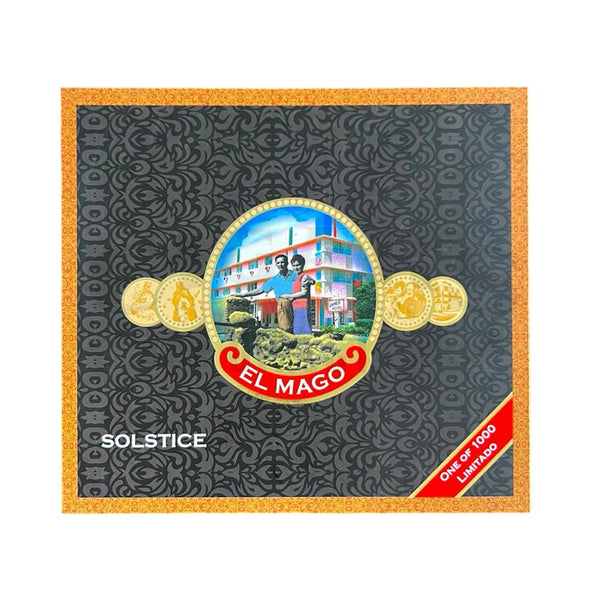 El Mago Cigars Solstice Toro Closed Box Top View