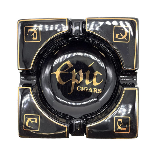 EPIC Black Ceramic Ashtray