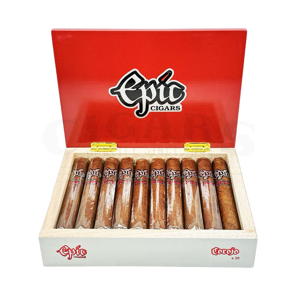 Epic Corojo Double Corona Open Box