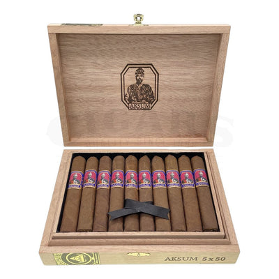 Foundation Aksum Claro Robusto Open Box