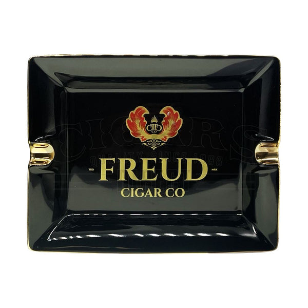 Freud Black 2 Cigar Ashtray Top View
