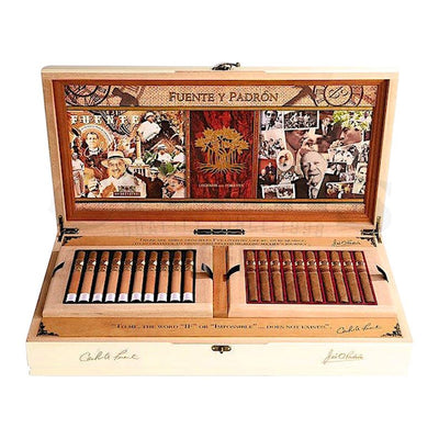 Fuente y Padron Legends Collaboration Box of 40 Open