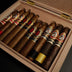 God of Fire KKP Special Reserve 10 Cigar Sampler Open