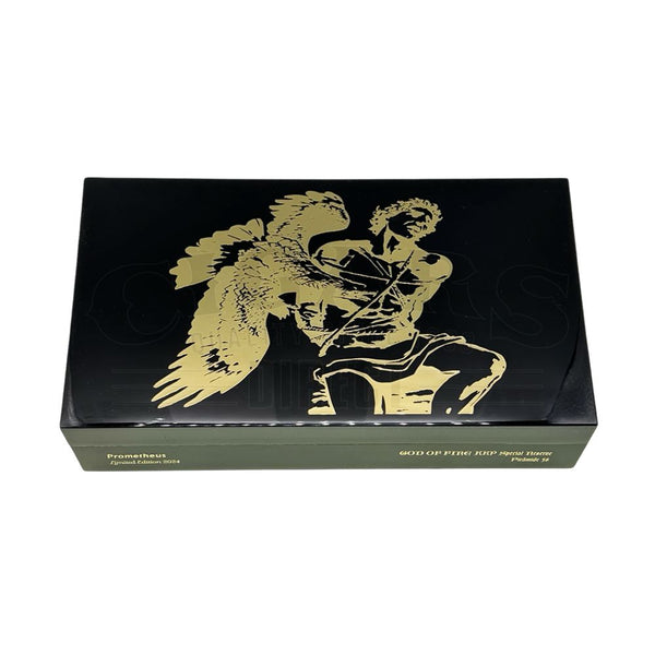God of Fire KKP Special Reserve Piramide 58 Travel Humidor Only Closed