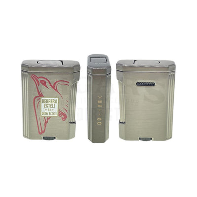 🎁 Herrera Esteli Gunmetal Vertigo Intrigue Triple Flame Lighter (100% off)