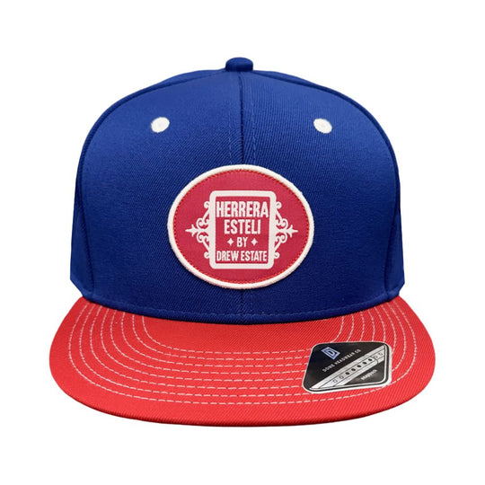 Herrera Esteli Snapback Blue with Red Bill Hat
