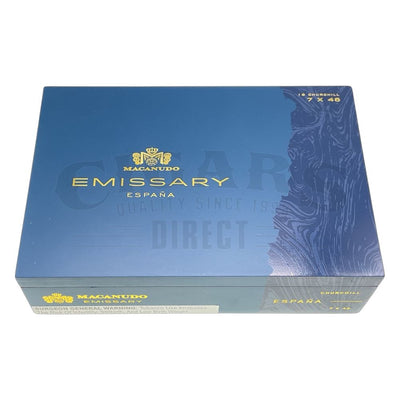 Macanudo Emissary Espana Churchill Closed Box