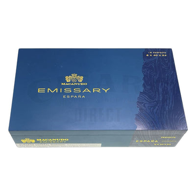 Macanudo Emissary Espana Perfecto Closed Box