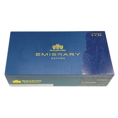 Macanudo Emissary Espana Robusto Closed Box