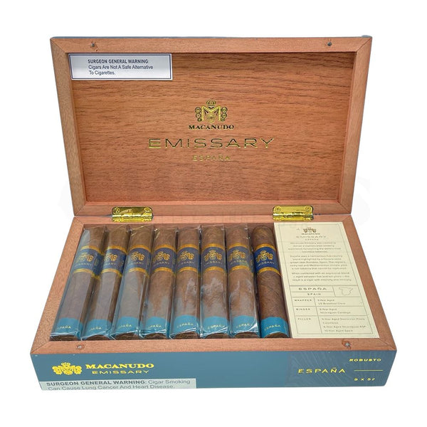 Macanudo Emissary Espana Robusto Open Box
