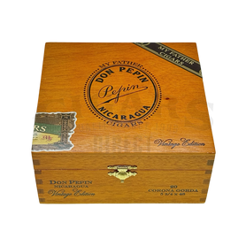 Don Pepin Vintage Edition Corona Gorda Closed Box