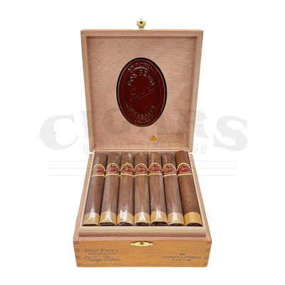 Don Pepin Vintage Edition Corona Gorda Closed Box