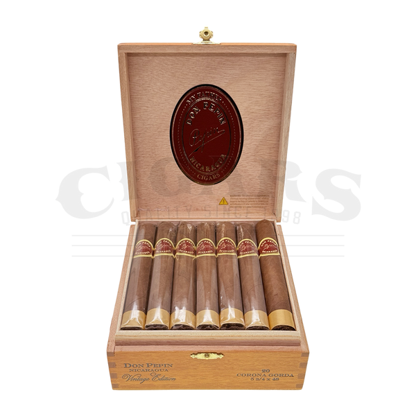 Don Pepin Vintage Edition Corona Gorda Closed Box
