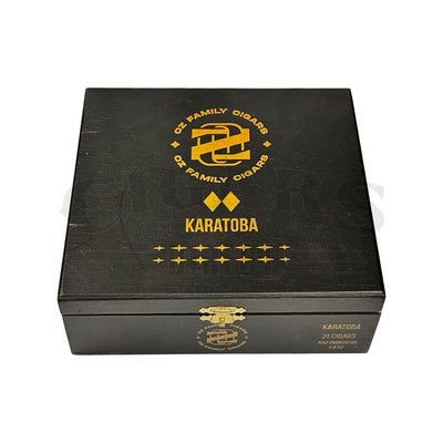 OZ Family Karatoba Robusto Closed Box