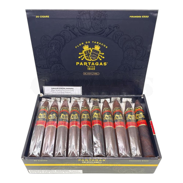 Partagas Box Buy Partagas Black Label Piramide Cigars Online & Save Big