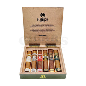 Plasencia Robusto Collection Open Box Front View