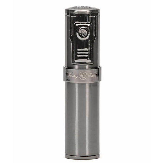 Rocky Patel Gunmetal Diplomat II Table Top Torch Lighter with Punch