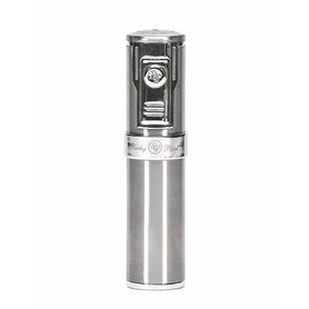 Rocky Patel Diplomat II Table Top Torch Lighter Black Silver