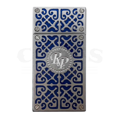 Rocky Patel The Burn Lighter Chrome and Blue