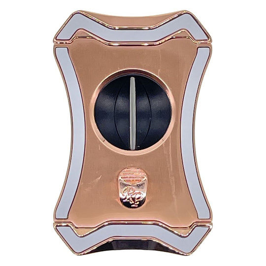 🎁 Rocky Patel Viper V Cut Series Rose Gold and White Cutter (100% off)