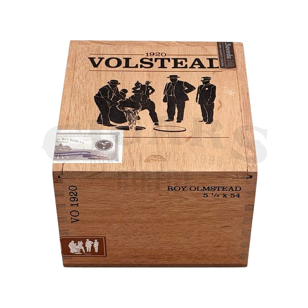 Intemperance Volstead VO 1920 Roy Olmstead Torpedo Closed Box