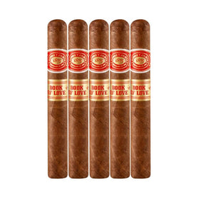 Romeo y Julieta Book of Love Toro 5 Pack