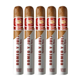 Romeo y Julieta Reserva Real Gran Toro Tubo 5 Pack