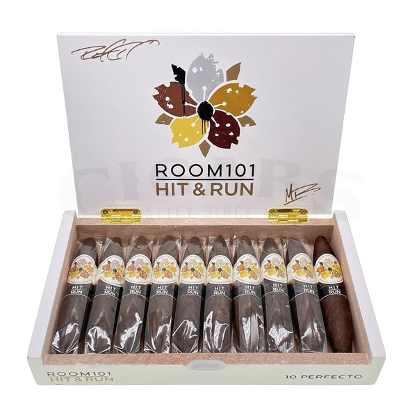 Hit Ran Box Buy Room 101 Hit & Run Redux Perfecto LE Cigars Online & Save