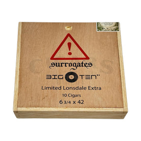 Tatuaje Surrogates Big Ten LE Lonsdale Extra Closed Box