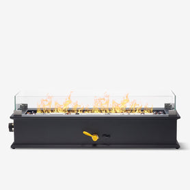 Ukiah Co. Loom II Tabletop Audio Fire Pit Back View