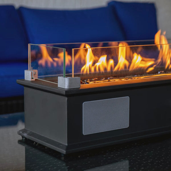 Ukiah Co. Loom II Tabletop Audio Fire Pit Close up