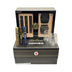 Weller by Cohiba Holiday Humidor w/ 2 Rocks Glasses & 3 Cigars Open Out of Box