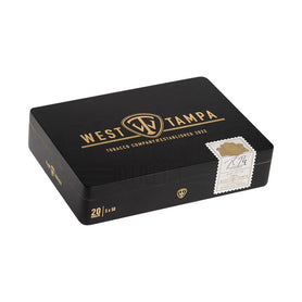 West Tampa Tobacco Black Robusto Closed Box