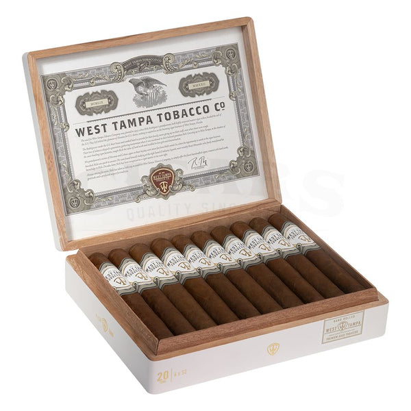 West Tampa Tobacco White Toro Open Box