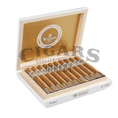 5 Vegas Gold Anniversary Toro Open Box