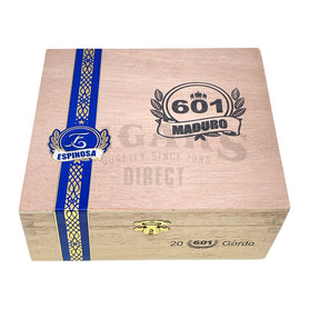 601 Blue Label Maduro Gordo Closed Box