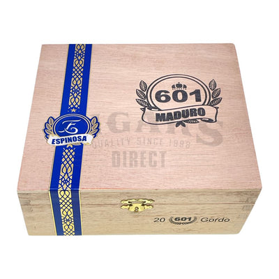 601 Blue Label Maduro Gordo Closed Box