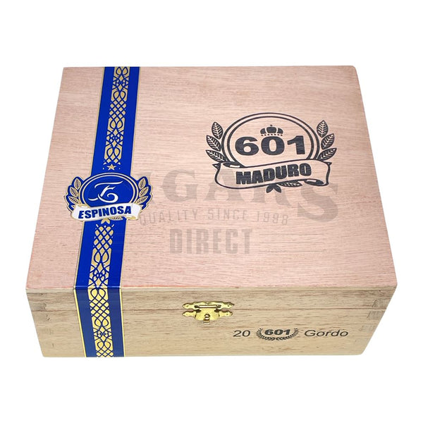 601 Blue Label Maduro Gordo Closed Box