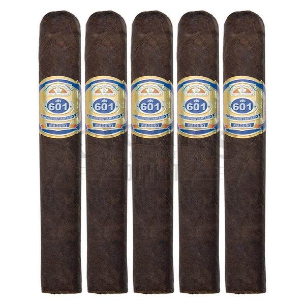 601 Blue Label Maduro Robusto 5Pack