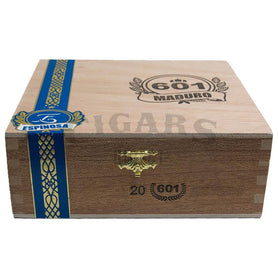 601 Blue Label Maduro Torpedo Box Closed