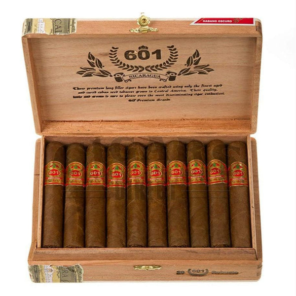 601 Red Label Habano Robusto Box Open