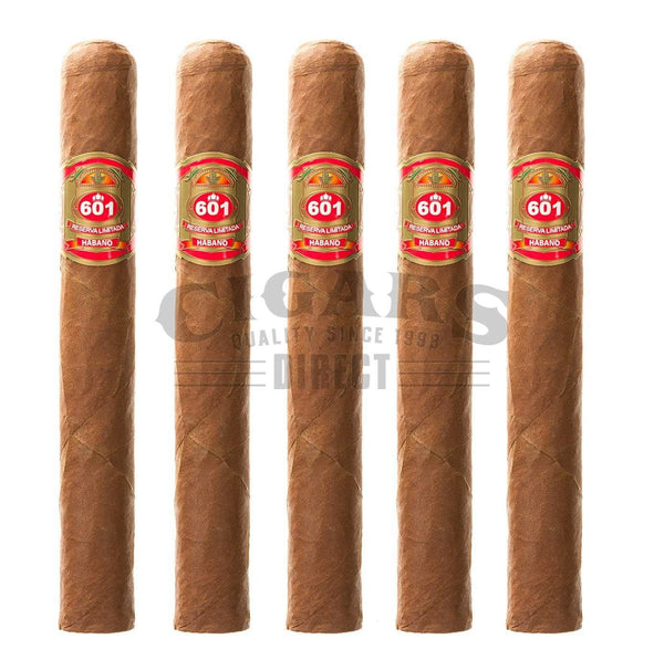 601 Red Label Habano Toro 5 Pack