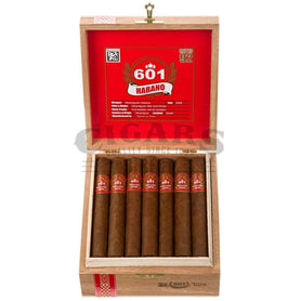 601 Red Label Habano Toro Box Open