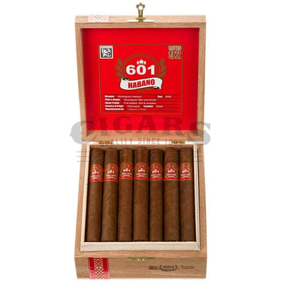601 Red Label Habano Toro Box Open