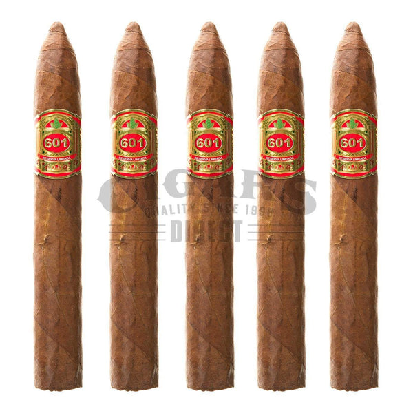 601 Red Label Habano Torpedo 5 Pack