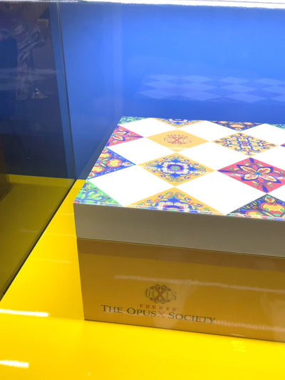 The OpusX Society Colonial Tiles Humidor