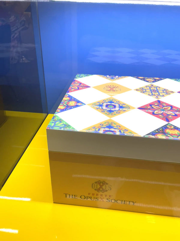 The OpusX Society Colonial Tiles Humidor