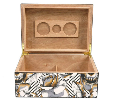 Skull and Roses 50 Count Humidor