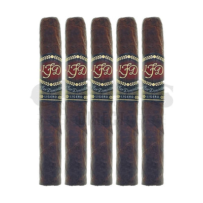 La Flor Dominicana Ligero Cabinet L-200 Oscuro 5 Pack