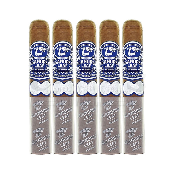 Aganorsa Leaf Aniversario Connecticut Gran Robusto 5 Pack